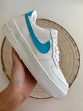 Nike Air force logo azul